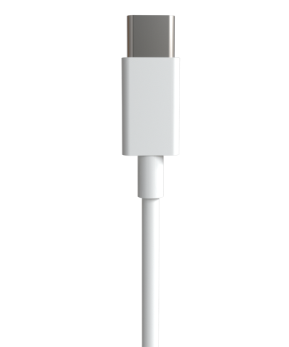 USB-C charging cable included in the box