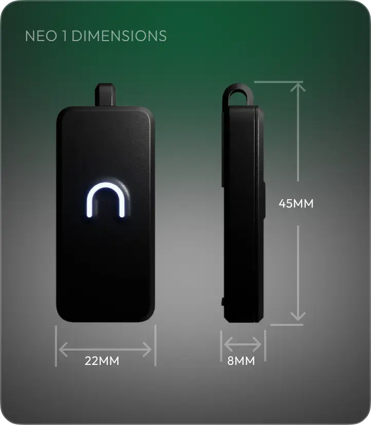 Neo 1 dimensions